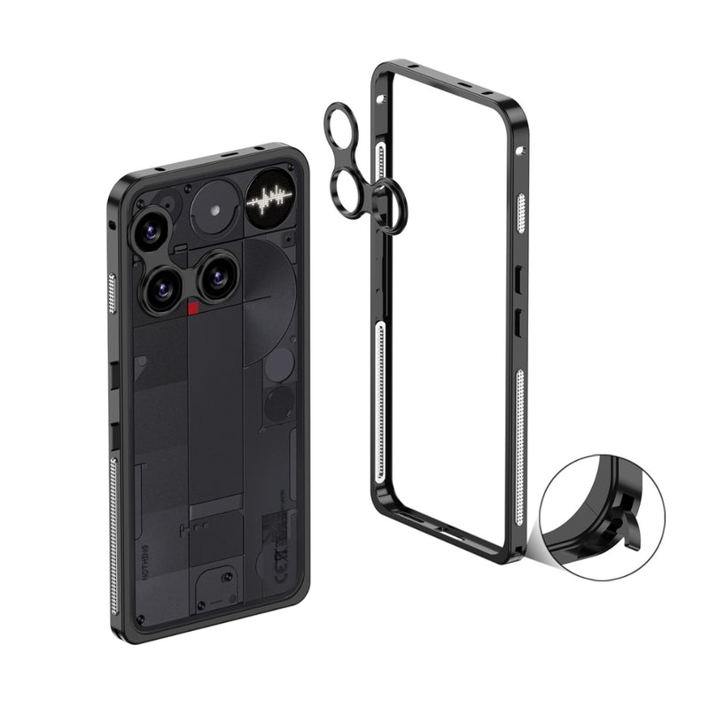 Load image into Gallery viewer, Nothing Phone (3) - Metal Frame Heat Dissipation Phone Case with Camera Guard Ring - Polar Tech Australia
