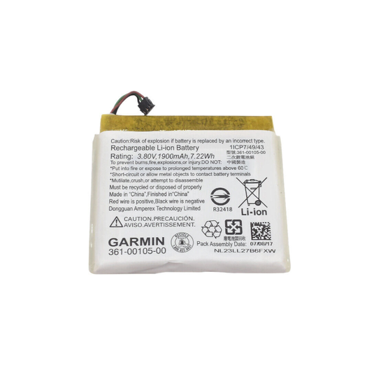 [361-00105-00] Garmin Edge 1030 / 1040 /1030 Plus / 1040 Plus Series - Replacement Battery