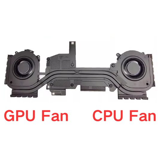 Dell Alienware Aurora 16 16X 2025 Series - Laptop CPU & GPU Cooling Fan Cooler With Heatsink