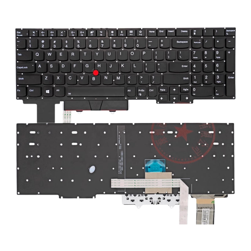 Chargez l&#39;image dans la visionneuse de la galerie, Lenovo ThinkPad E15 R15 Gen 1 Gen2 Series - Laptop Keyboard With Backlit US Layout

