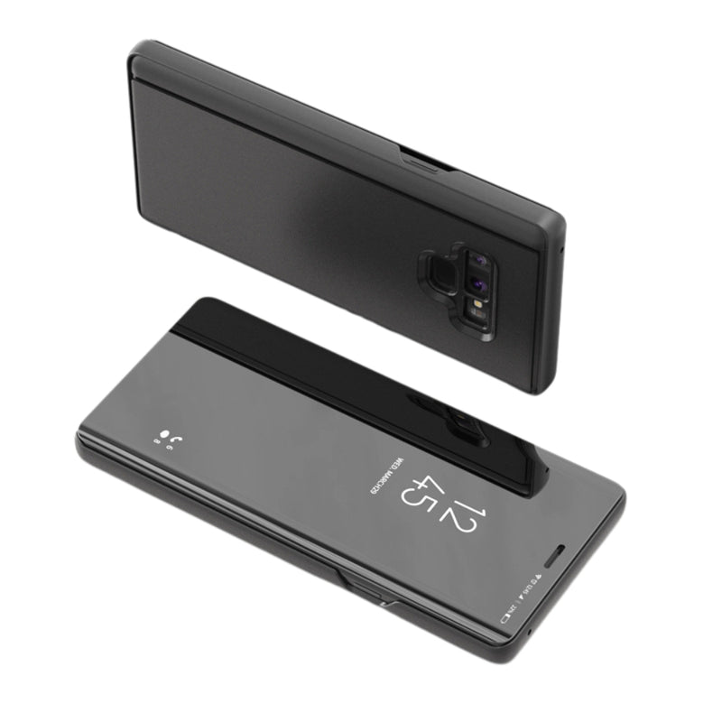 Cargue la imagen en el visor de la galería, Samsung Galaxy Note 9 (SM-N960) - Mirror Clear View Horizontal Flip PU Leather Case
