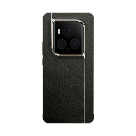 Honor Magic6 Ultimate (BVL-AN20) - Litchi Grain Leather Plating Frameless Protective Case