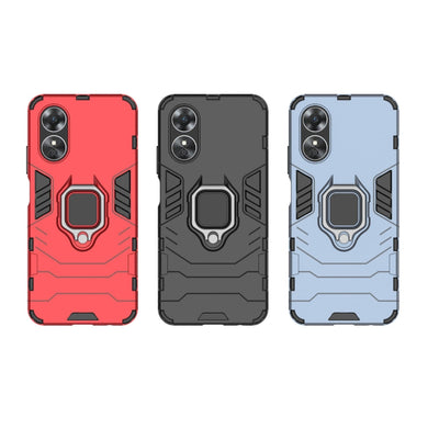 OPPO A17 / A17K - Heavy Duty Armor Case With Ring Holder Stand - Polar Tech Australia