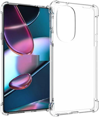 Motorola Moto Edge 30 Pro - AirPillow Cushion Transparent Soft Clear TPU Four Corners Protective Case - Polar Tech Australia