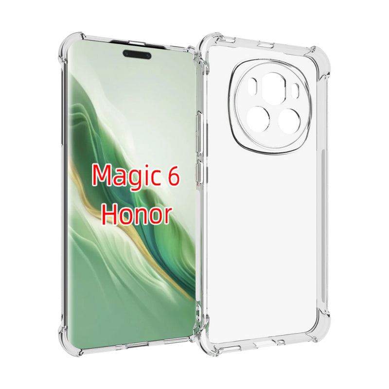 Cargue la imagen en el visor de la galería, Honor Magic6 (BVL-AN00) - Shockproof Non-slip Thickening TPU Phone Case

