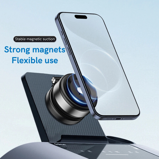 Boneruy X92 Flexible Double Suction Smartphone Stand Automatic Suction Vacuum Simply Place Car Electric Suction Phone Mount - Polar Tech Australia