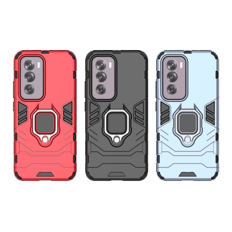Load image into Gallery viewer, OPPO Reno12 Pro 5G (CPH2629) - Heavy Duty Armor Case With Ring Holder Stand - Polar Tech Australia
