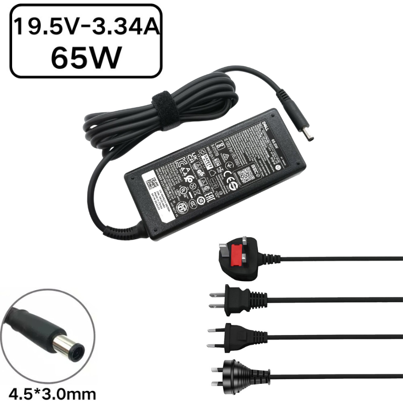 Cargue la imagen en el visor de la galería, [19.5V-3.34A/65W][4.5*3.0] Dell Inspiron Laptop AC Power Adapter Laptop Charger - Polar Tech Australia
