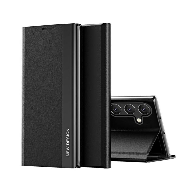 Load image into Gallery viewer, Samsung Galaxy A17 (SM-A176) - Side Electroplated Adsorption Leather Phone Case
