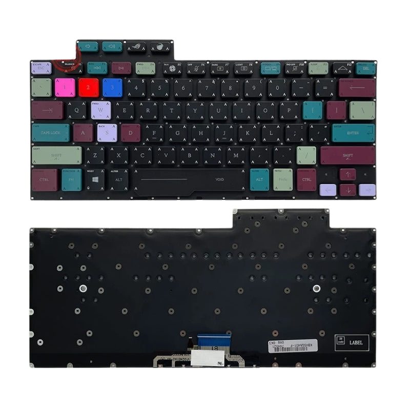 Cargue la imagen en el visor de la galería, ASUS ROG Zephyrus G14 GA401 GA401I GA401IV GA401Q GA401QM GA401U Series - Laptop Keyboard With Backlit US Layout
