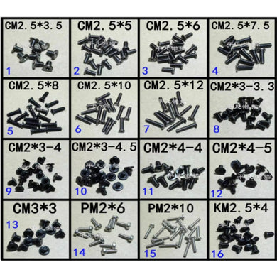 [Universal] Lenovo ASUS Acer Toshiba Dell HP Sony - Laptop Screws Set With Box Packaging - Polar Tech Australia