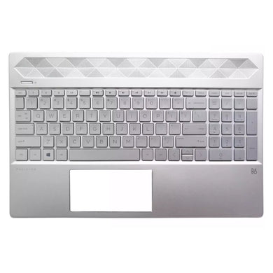 HP Pavilion 15-CS 15-CW TPN-Q208 TPN-Q210 Series - Laptop Palmrest Cover With Keyboard US Layout - Polar Tech Australia