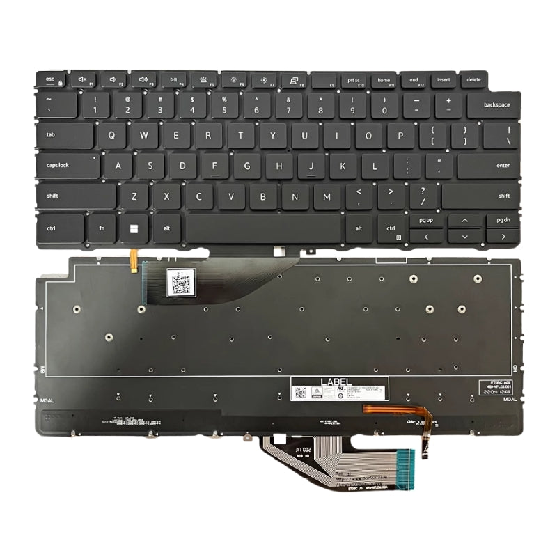 Load image into Gallery viewer, Dell XPS 13 7390 9310 2-in-1 P103G Series - Laptop Keyboard With Backlit US Layout
