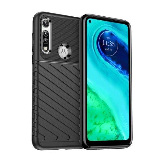 Motorola Moto G Pure (2021) - Thunder Series Twill Texture Thickened Anti-fall Protection TPU Case - Polar Tech Australia