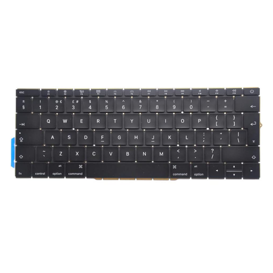Macbook Pro 13" Retina A1708 (Late 2016 - Mid 2017) - Laptop Keyboard With Backlit UK Layout