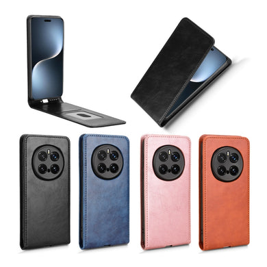 Honor Magic7 (PTP-AN00) - Magnetic Vertical Flip Leather Phone Case - Polar Tech Australia