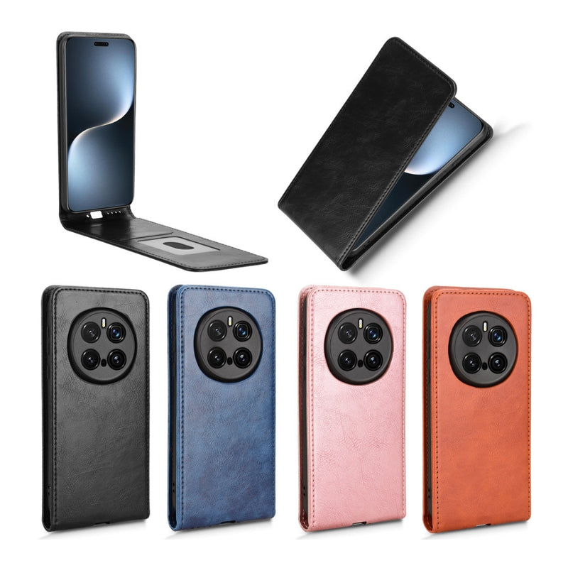 Load image into Gallery viewer, Honor Magic7 (PTP-AN00) - Magnetic Vertical Flip Leather Phone Case
