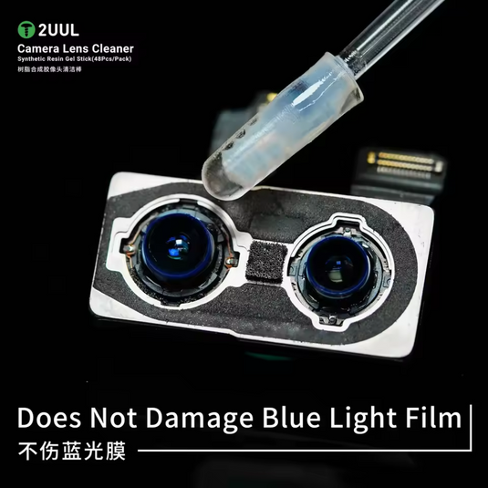 (48Pcs/Pack) 2UUL Camera Lens Cleaner / Synth Resin Gel Stick Mobile Camera cleaner / Mobile camera repair tools