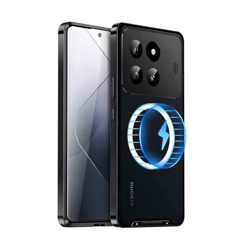 Cargue la imagen en el visor de la galería, [Magsafe Compatible] Xiaomi Mi 14 - Magnetic Frosted Metal Phone Case - Polar Tech Australia
