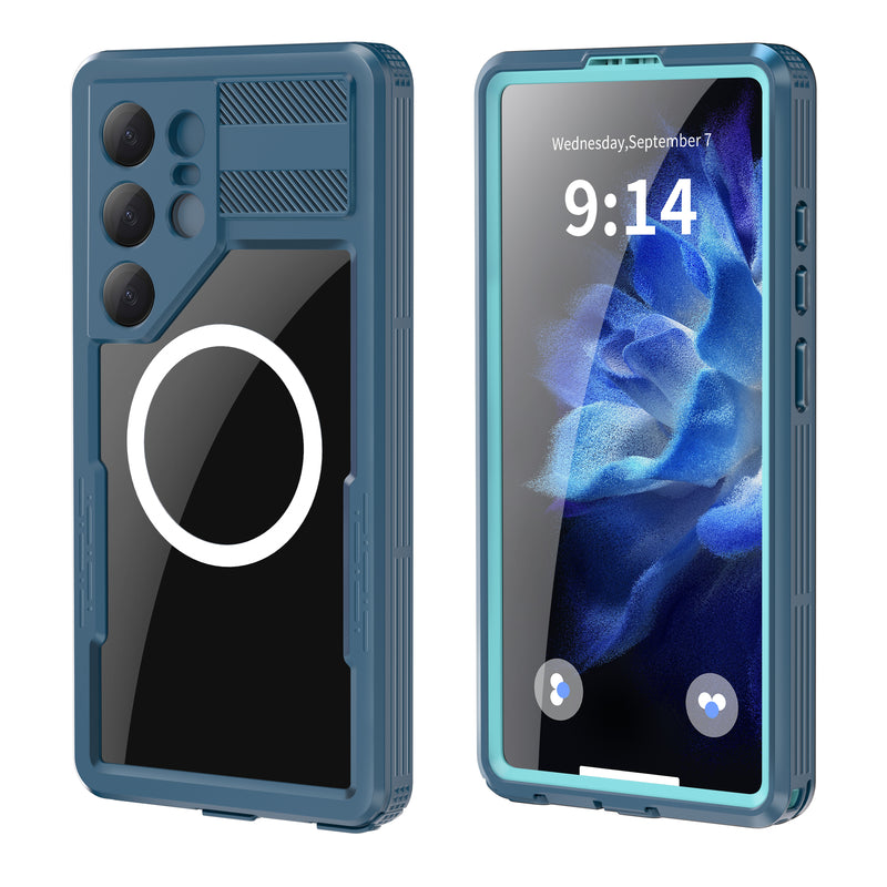 Load image into Gallery viewer, [Magsafe Compatible] [Mars Series] Samsung Galaxy S25/Plus/Ultra - Shellbox Full Covered Waterproof Heavy Duty Tough Armor Case - Polar Tech Australia
