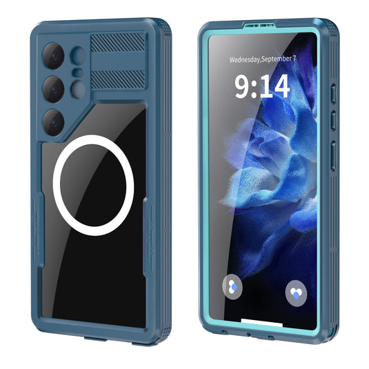 [Magsafe Compatible] [Mars Series] Samsung Galaxy S25/Plus/Ultra - Shellbox Full Covered Waterproof Heavy Duty Tough Armor Case - Polar Tech Australia