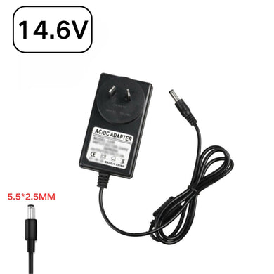 [14.6V][5.5x2.5 & 5.5x2.1] Universal Computer/Monitor/LED Strip/Light Module/Speaker/CCTV/Router/Camera - Power Supply Adapter Wall Charger - Polar Tech Australia