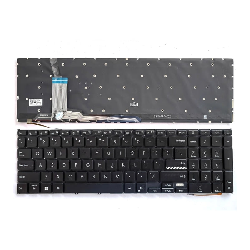 Cargue la imagen en el visor de la galería, ASUS Vivobook 17 X1702 X1703 X1704 Series - Laptop Keyboard With Backlit US Layout
