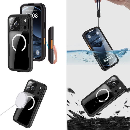 [Magsafe Compatible] [Mars Series] Apple iPhone 17/Air/Pro/Pro Max Shellbox Full Covered Waterproof Heavy Duty Tough Armor Case - i-Station Mobile Phone & Electronic Device Repair and Accessories