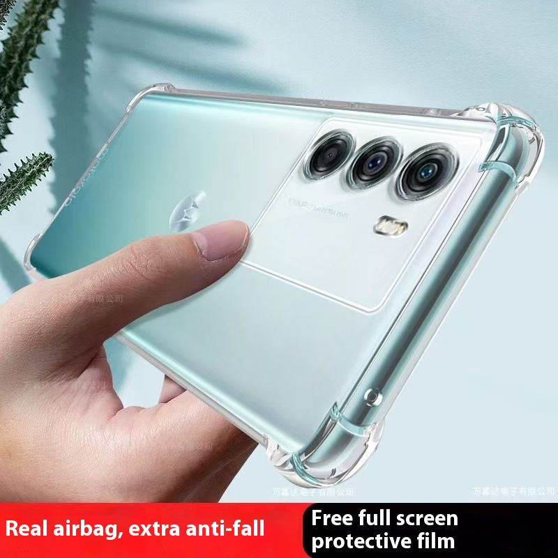 Load image into Gallery viewer, Motorola Moto Edge S30 - AirPillow Cushion Transparent Soft Clear TPU Four Corners Protective Case - Polar Tech Australia
