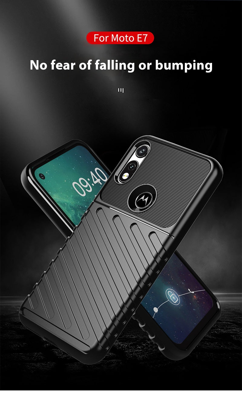 Load image into Gallery viewer, Motorola Moto Defy 2 - AirPillow Cushion Transparent Soft Clear TPU Four Corners Protective Case - Polar Tech Australia

