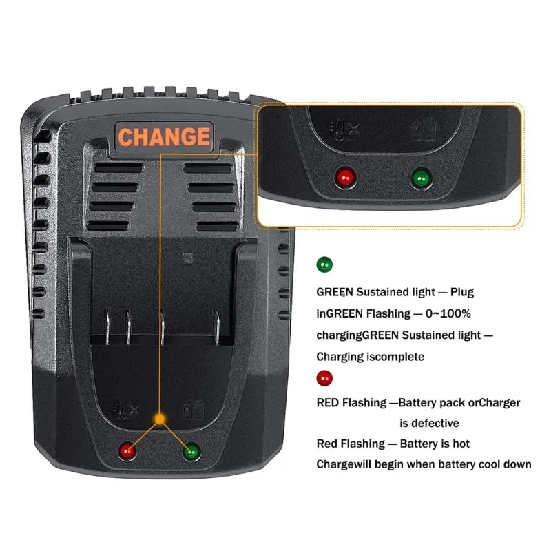 Chargez l&#39;image dans la visionneuse de la galerie, Replacement Charger For Bosch 14.4V-18V Electrical Tool Li-ion Battery - Polar Tech Australia
