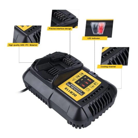 Replacement Charger For Dewalt 10.8V-20V / 4.5A Electrical Tool Li-ion Battery - Polar Tech Australia