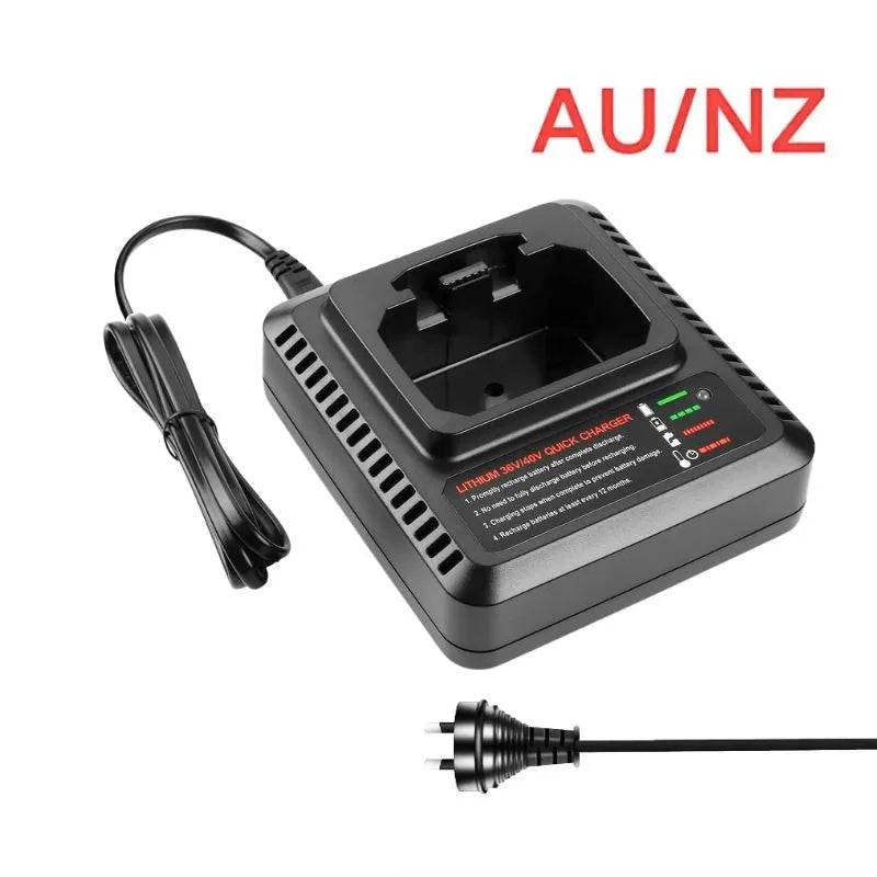 Chargez l&#39;image dans la visionneuse de la galerie, Replacement Charger For Black &amp; Decker 36V-40V Electrical Tool Li-ion Battery - Polar Tech Australia
