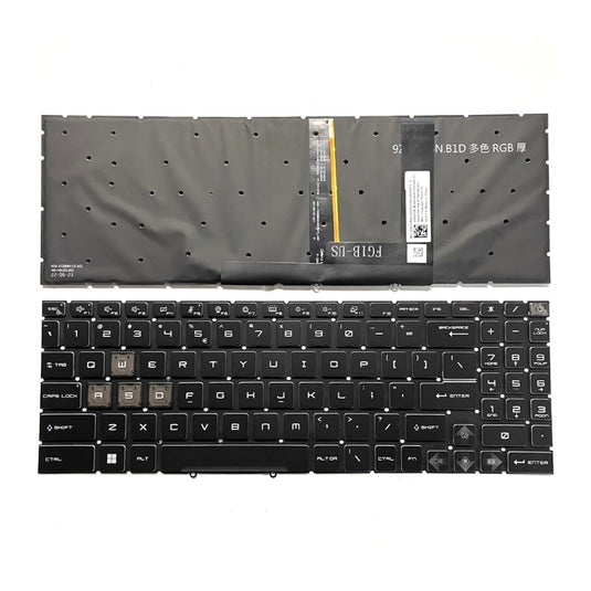 MSI Cyborg 15 A13V A13VF /  PULSE 15 B13V MS-1583 MS-1585 Series - Laptop Keyboard With Backlit US layout