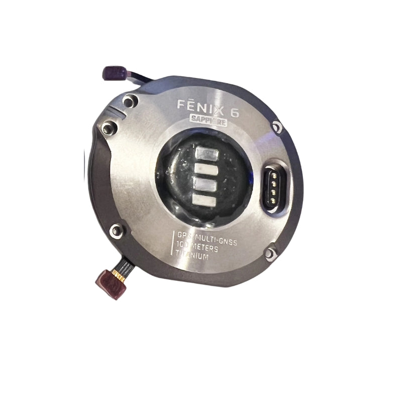Cargue la imagen en el visor de la galería, Garmin Watch Fenix 6 Pro [Sapphire Edition] 47MM - Back Battery Case Rear Cover Housing Charging Port Replace Part - Polar Tech Australia
