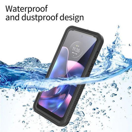 [FS Series] Motorola Moto G Power (2022) Redpepper Full Covered Waterproof Heavy Duty Tough Armor Case - Polar Tech Australia