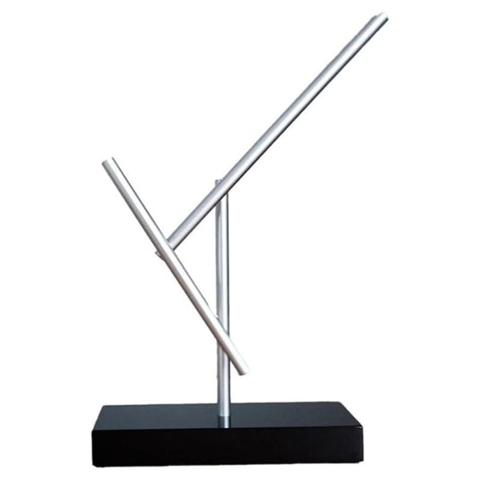 Aluminium Swinging Sticks Kinetic Energy Sculpture Perpetual Motion Art - Desktop Toy Version