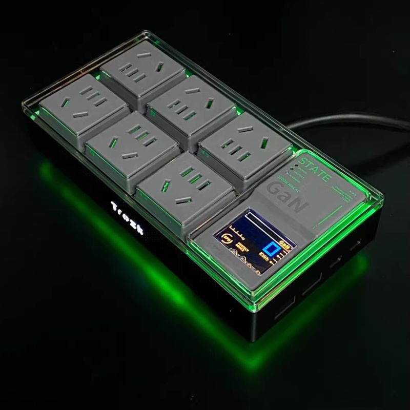 Load image into Gallery viewer, Trozk 65W RGB Charging Station Power Strip Gaming Room
