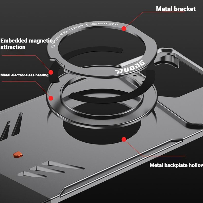 Cargue la imagen en el visor de la galería, Asus ROG Phone 8 / 8 Pro - 360 Degree Frameless Metal Heat Dissipation Snap-on Case - Polar Tech Australia
