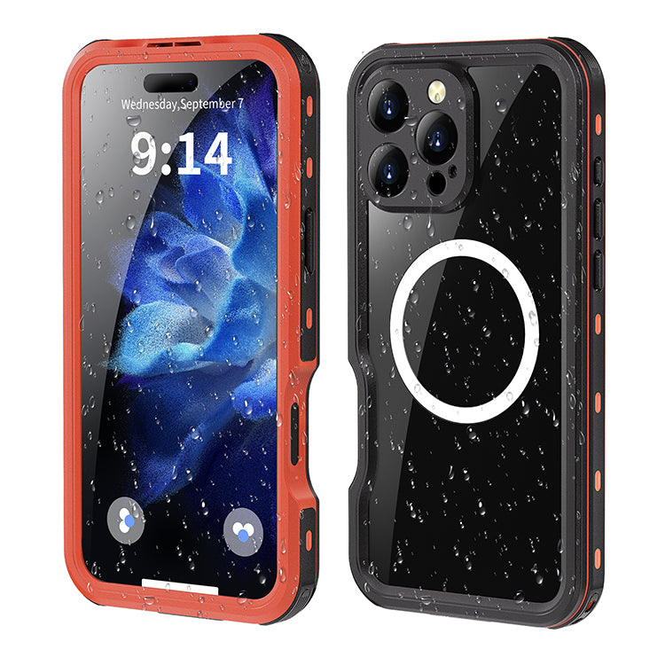 Cargue la imagen en el visor de la galería, [MagSafe Compatible][DUP Series] Apple iPhone 16 / 16 Plus / 16 Pro / 16 Pro Max Redpepper IP68 Waterproof Heavy Duty Tough Armor Case - Polar Tech Australia
