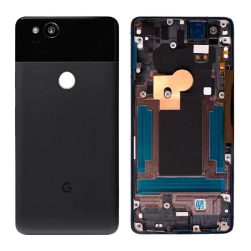 Load image into Gallery viewer, [With Camera Lens] Google Pixel 2 (G011A) Back Housing Frame - Polar Tech Australia

