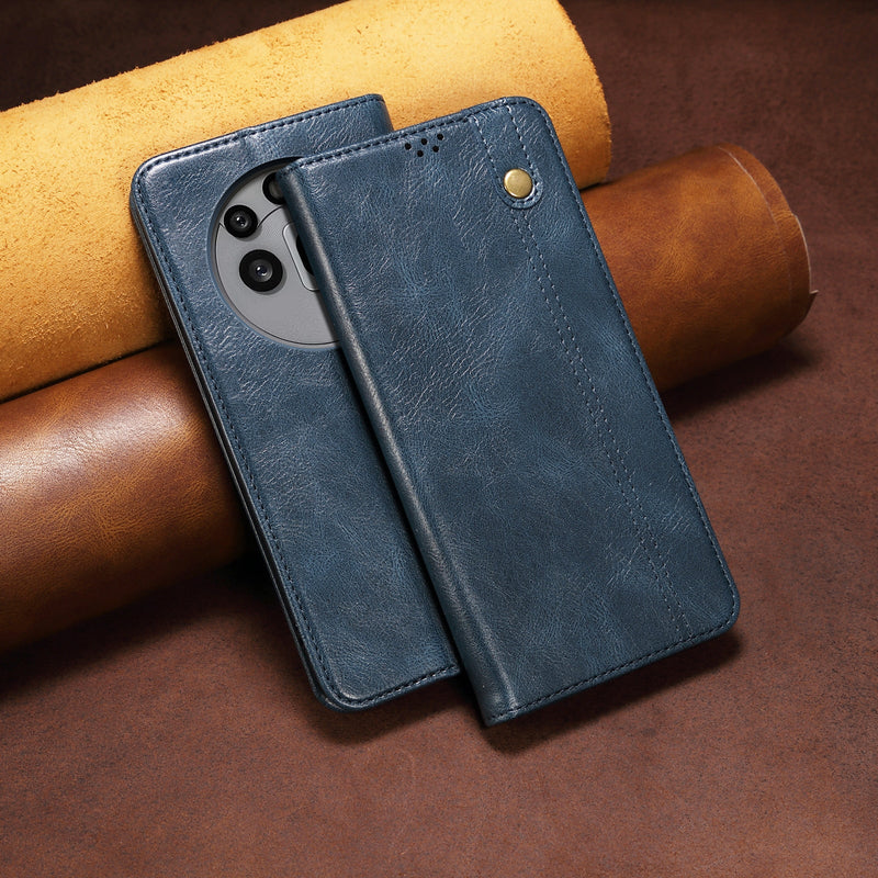 Cargue la imagen en el visor de la galería, [With Card Slot] Nothing Phone (3a)/Pro Premium PU leather Flip Wallet Stand Cover - Polar Tech Australia
