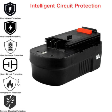 [A1718] Black & Decker HPG1800 (18V) - Replacement Electrical Tool Li-ion Battery - Polar Tech Australia