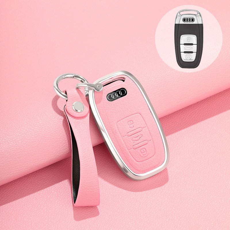 Chargez l&#39;image dans la visionneuse de la galerie, Audi 360° All Inclusive Car Key Fob Case Cover For A3, A4, A5, A6, A7, A8, Q2, Q5, Q7, Q8, e-tron
