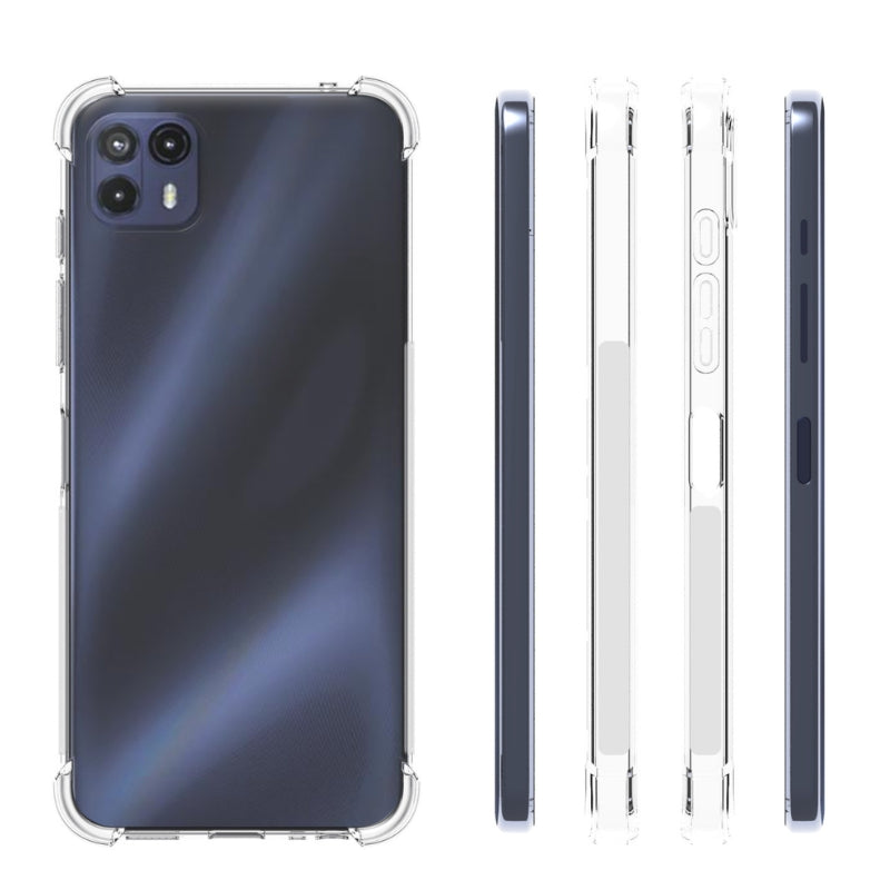 Cargue la imagen en el visor de la galería, Motorola Moto G50 5G - AirPillow Cushion Transparent Soft Clear TPU Four Corners Protective Case - Polar Tech Australia
