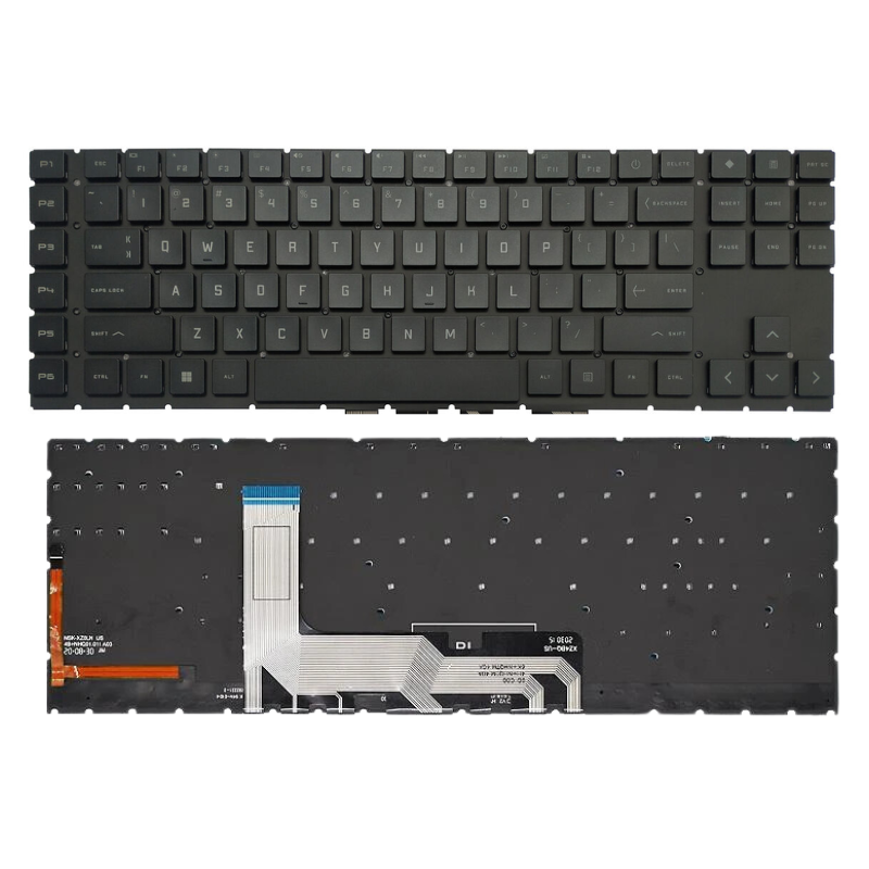 Cargue la imagen en el visor de la galería, HP TPN-Q236 TPN-Q265 TPN-Q267 TPN-Q238 TPN-Q281 15-EN 15-EK 16-B 16-N 16-C Series - Laptop Keyboard With Back Light US Layout - Polar Tech Australia
