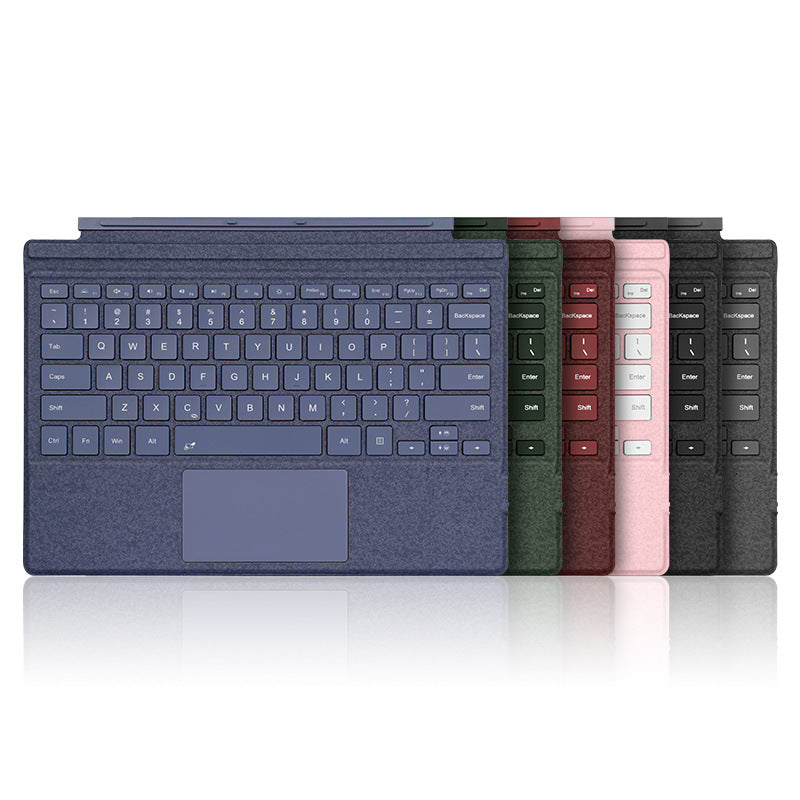 Load image into Gallery viewer, [With RGB Backlit] Microsoft Surface Pro 8/9/10/X/11 - Compatible with Lightweight Wireless Bluetooth Magnetic Touch Keyboard - i-Station Mobile Phone &amp; Electronic Device Repair and Accessories

