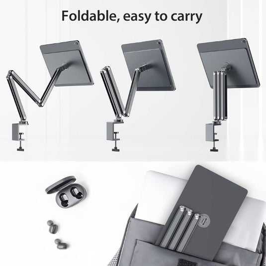 KUXIU X36 iPad Magnetic Tablet Stand Aluminum Alloy Boom Arm Adjustable Tablet Stand - EdgeFollow