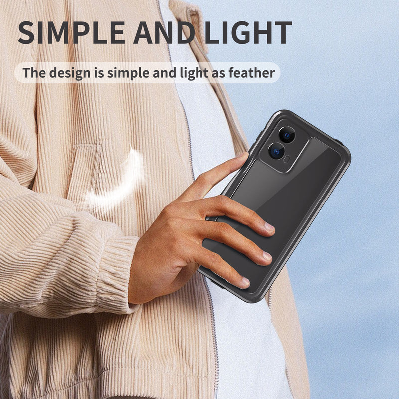 Cargue la imagen en el visor de la galería, [A-Series] Motorola Moto G 5G (2024) - Redpepper Full Covered Waterproof Heavy Duty Tough Armor Case - Polar Tech Australia
