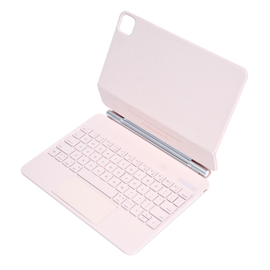 Magic Magnetic Floating Trackpad Wireless 7 Multi-Color Backlit Keyboard Case for Apple iPad Air 4/5 & Pro 11“ & Air 11” M2/M3 (2024/2025)